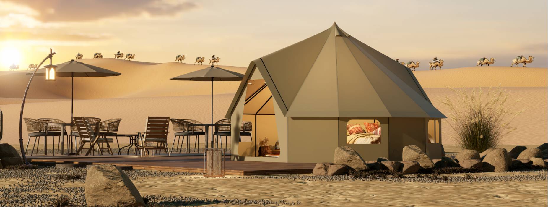 抚松县露营酒店帐篷产品